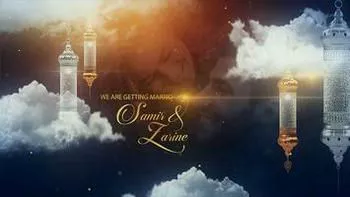 Nikah invitation video Muslim wedding Islamic wedding